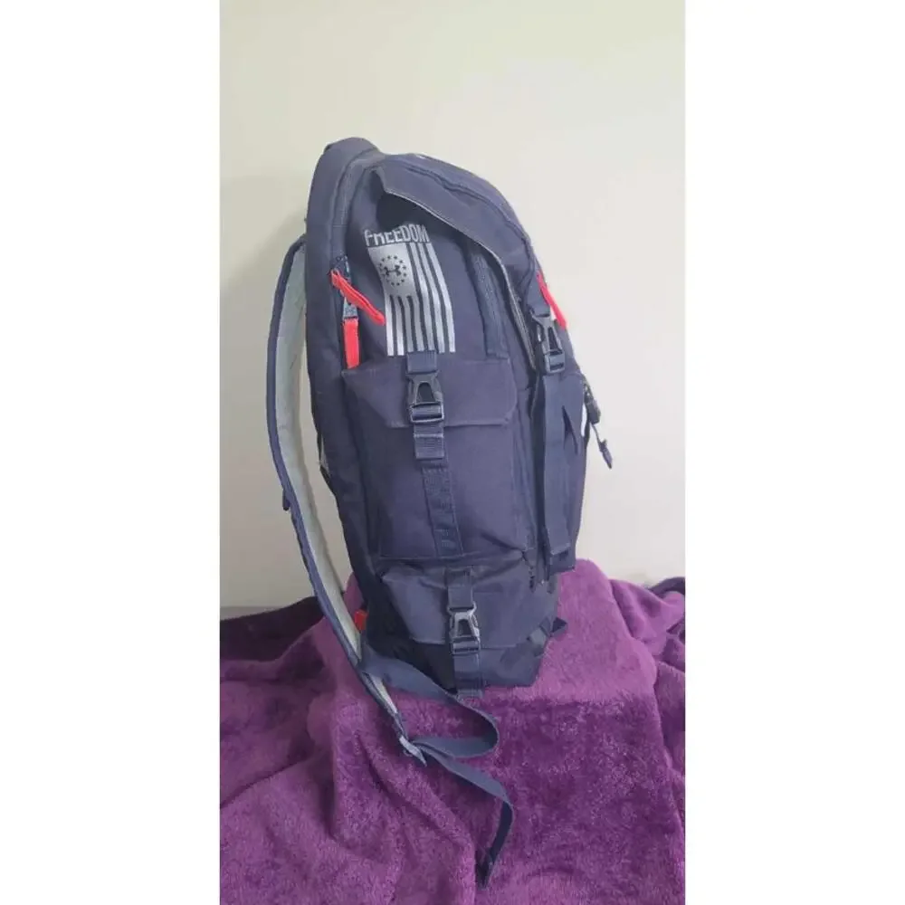 Under Armour Project Rock Freedom Regiment Backpack - Blue